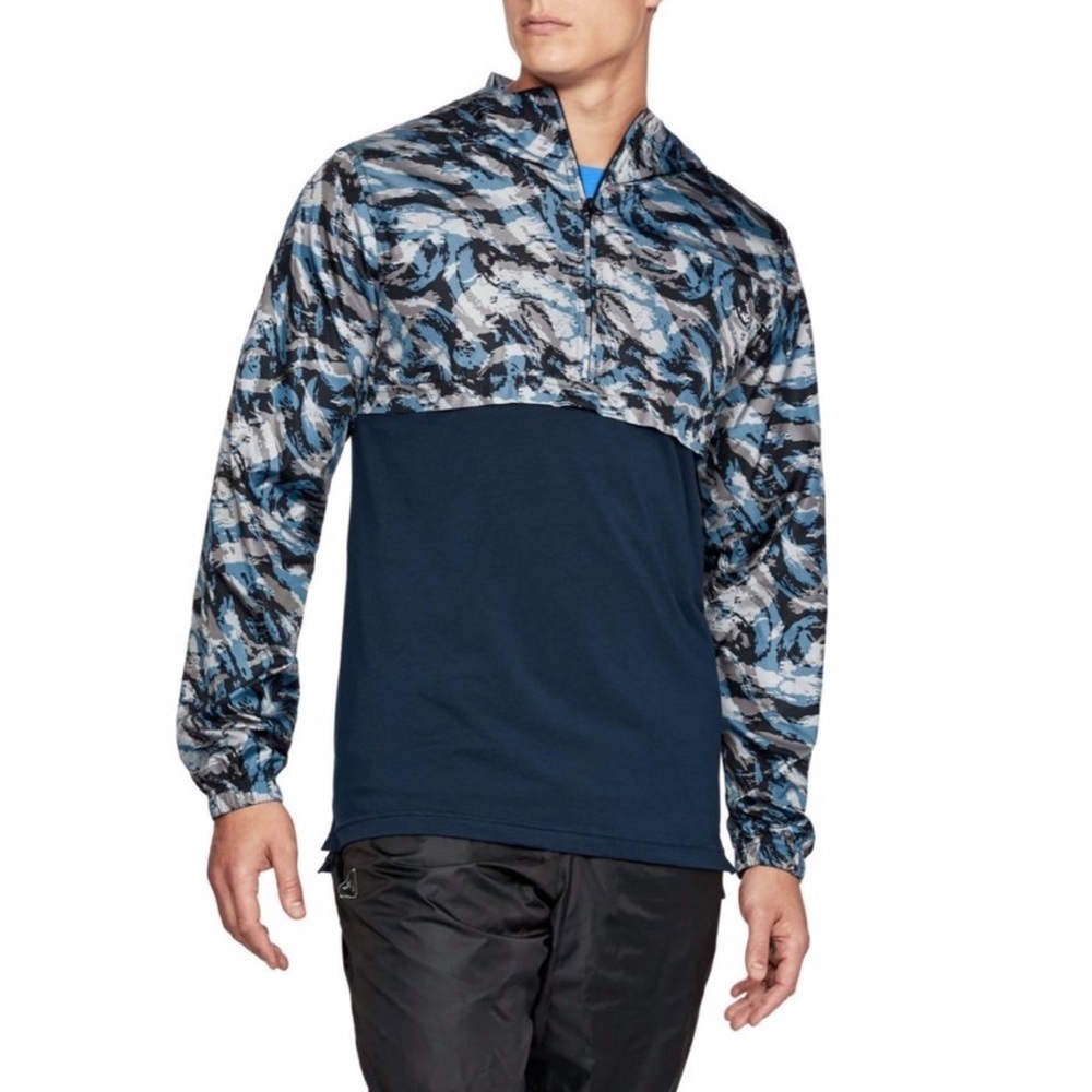 Under Armour Windbreaker Anorak Sz Large